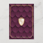 Carte D'accompagnement Imaginaire Royal Muse Échelle Dragon & Cimetière L (Dos)