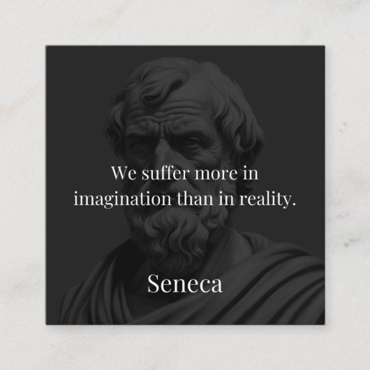 Carte D'accompagnement Imagination and Suffering: Seneca on Perception (Devant)
