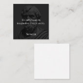 Carte D'accompagnement Imagination and Suffering: Seneca on Perception (Devant / Derrière)