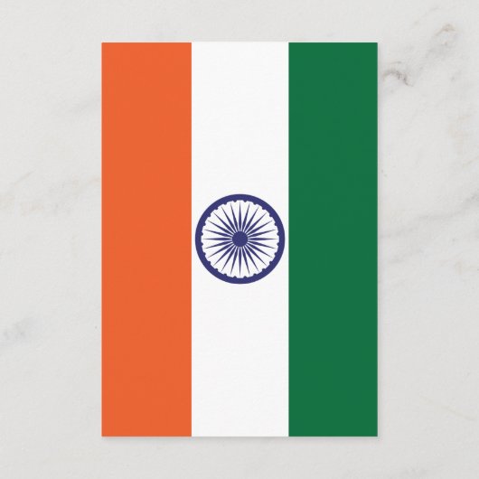 Carte D'accompagnement Inde couple (Dos)