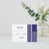 Carte D'accompagnement Indicateur de ligne blanche mince (Debout devant)