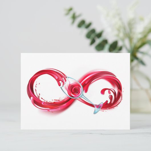 Carte D'accompagnement Infinity (Debout devant)