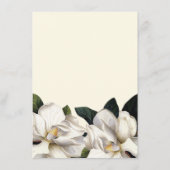 Carte D'accompagnement Information sur le Mariage botanique du Sud (Dos)