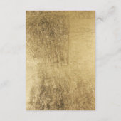 Carte D'accompagnement Informations pour les invités de mariage à la feui (Dos)