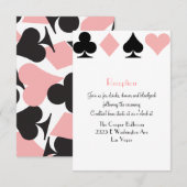 Carte D'accompagnement Informations supplémentaires pour la réception de  (Devant / Derrière)