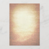 Carte D'accompagnement Informations sur le Mariage des voyants de chaîne  (Dos)