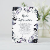 Carte D'accompagnement Informations sur le Mariage frontalier de la marin (Debout devant)