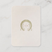 Carte D'accompagnement Informations sur le site Web de mariage avec code (Dos)