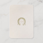 Carte D'accompagnement Informations sur le site Web de mariage Code QR Ar (Dos)