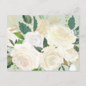 Carte D'accompagnement Informations sur le week-end de mariage floral sau (Dos)