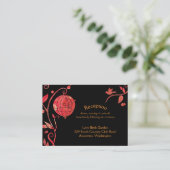 Carte D'accompagnement Inséparables Soirée Mariage Réception (Debout devant)