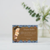 Carte D'accompagnement Insérez le chapeau de la couche de cowboy (Debout devant)