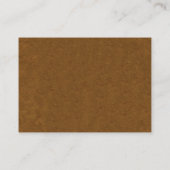 Carte D'accompagnement Insérez le chapeau de la couche de cowboy (Dos)