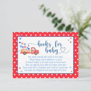 Carte D'accompagnement Insérez le livre de Baby shower de briseur de coeu