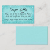 Carte D'accompagnement Insérez l'invitation à la broche de couches (Devant / Derrière)