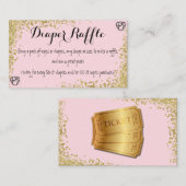 Carte D'accompagnement Insérez l'invitation à la broche de couches (Devant / Derrière)