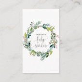 Carte D'accompagnement Insérez l'invitation à la broche de couches de feu (Dos)