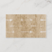 Carte D'accompagnement Insertion de feuillets de couches amérindiennes (Dos)