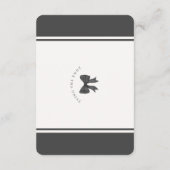 Carte D'accompagnement Insertion de l'Invitation du Registre de noeuds de (Dos)