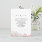 Carte D'accompagnement Insertion de Mariage de débonair (Debout devant)