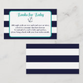 Carte D'accompagnement Insertions de demande de livres nautiques (Devant / Derrière)