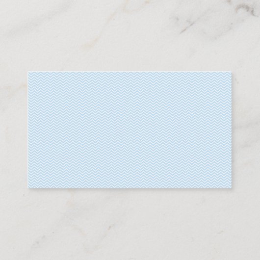 Carte D'accompagnement Insertions de douche d'affichage éléphant en bleu (Dos)