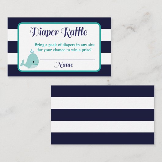 Carte D'accompagnement Insertions de feuillets de couches nautiques | Bal (Devant / Derrière)