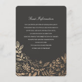 Carte D'accompagnement Instructions/fiche d'information sur les fleurs de (Devant)