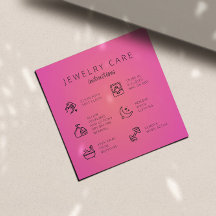 Instructions pour l'entretien des bijoux roses Mer