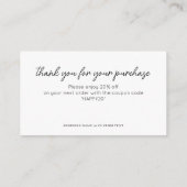 Carte D'accompagnement Instructions simples de soins de bijoux Écouter le (Dos)