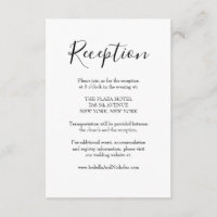 Isabella Réception de mariage moderne Script