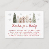 Carte D'accompagnement It Takes a Village Snowflake Books Request (Devant)