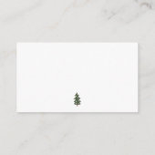 Carte D'accompagnement It's Cold Outside Bear Diaper Raffle Baby Shower  (Dos)