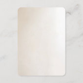 Carte D'accompagnement Ivory Flowers Detail Enclosure (Dos)