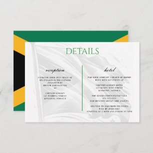 Carte D'accompagnement Jamaïque Couple