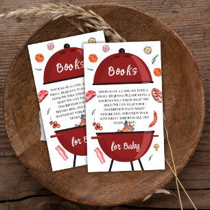 Carte D'accompagnement Jardin Extérieur Moderne BBQ Livres Pour Baby show