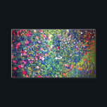 Carte D'accompagnement Jardin italien Gustav Klimt<br><div class="desc">Cartes de clôture représentant la peinture à l’huile de Gustav Klimt,  Paysage du jardin italien (1913). Un beau jardin de fleurs colorées : rouge,  blanc,  rose,  violet. Un grand cadeau pour les amateurs d'art Art Nouveau et autrichien.</div>