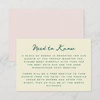 Jaune Rose Vert Informations Complémentaires Simpl