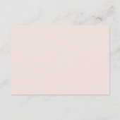 Carte D'accompagnement Jaune Rose Vert Informations Complémentaires Simpl (Dos)