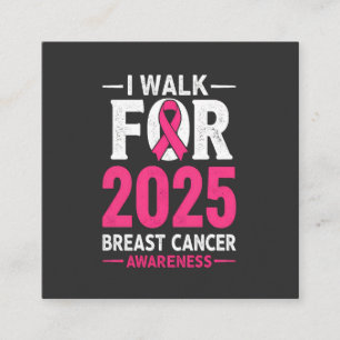 Carte D'accompagnement Je Marche Pour Le Cancer Du Sein De 2025