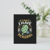 Carte D'accompagnement Je ne peux pas avoir de basket-ball (Debout devant)