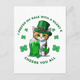 Carte D'accompagnement Je Préfère Mon Kale Avec Un Amateur De Bière Fanta