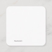 Carte D'accompagnement Je presse vers le Mark Philippiens Bible Verse (Dos)