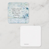 Carte D'accompagnement Je presse vers le Mark Philippiens Bible Verse (Devant / Derrière)