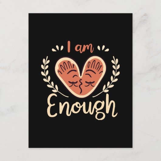Carte D'accompagnement Je Suis Suffisant (Devant)