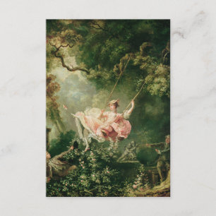 Carte D'accompagnement Jean-Honoré Fragonard - La Coupe,
