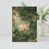 Carte D'accompagnement Jean-Honoré Fragonard - La Coupe, (Debout devant)