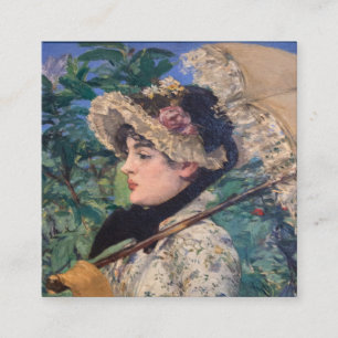 Carte D'accompagnement Jeanne (Printemps) Par Édouard Manet