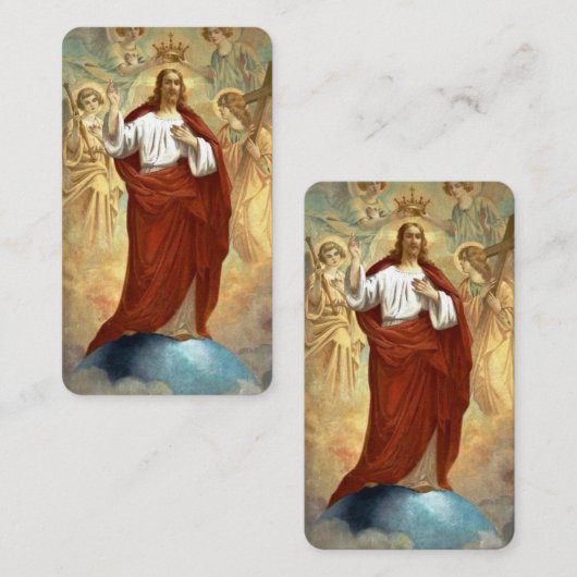 Carte D'accompagnement Jesus, King of the World (Devant / Derrière)