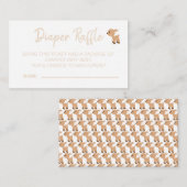 Carte D'accompagnement Jeu de Baby shower de jauge de chevalier mou (Devant / Derrière)